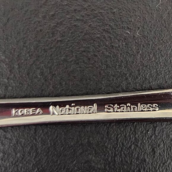 NATIONAL STAINLESS KOREA 5 PC. SERVING SET - Picture 10 of 11